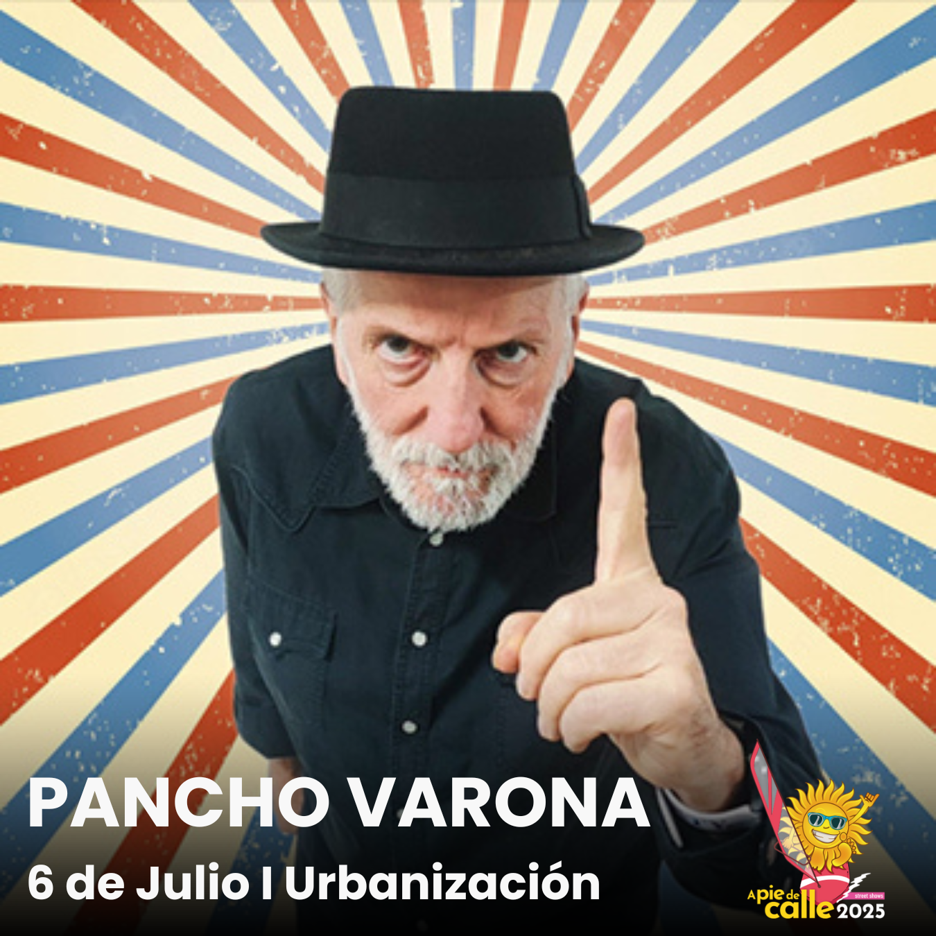 PANCHO VARONA en concierto en Urbanización de Roquetas de Mar el 06 de Julio de 2025.