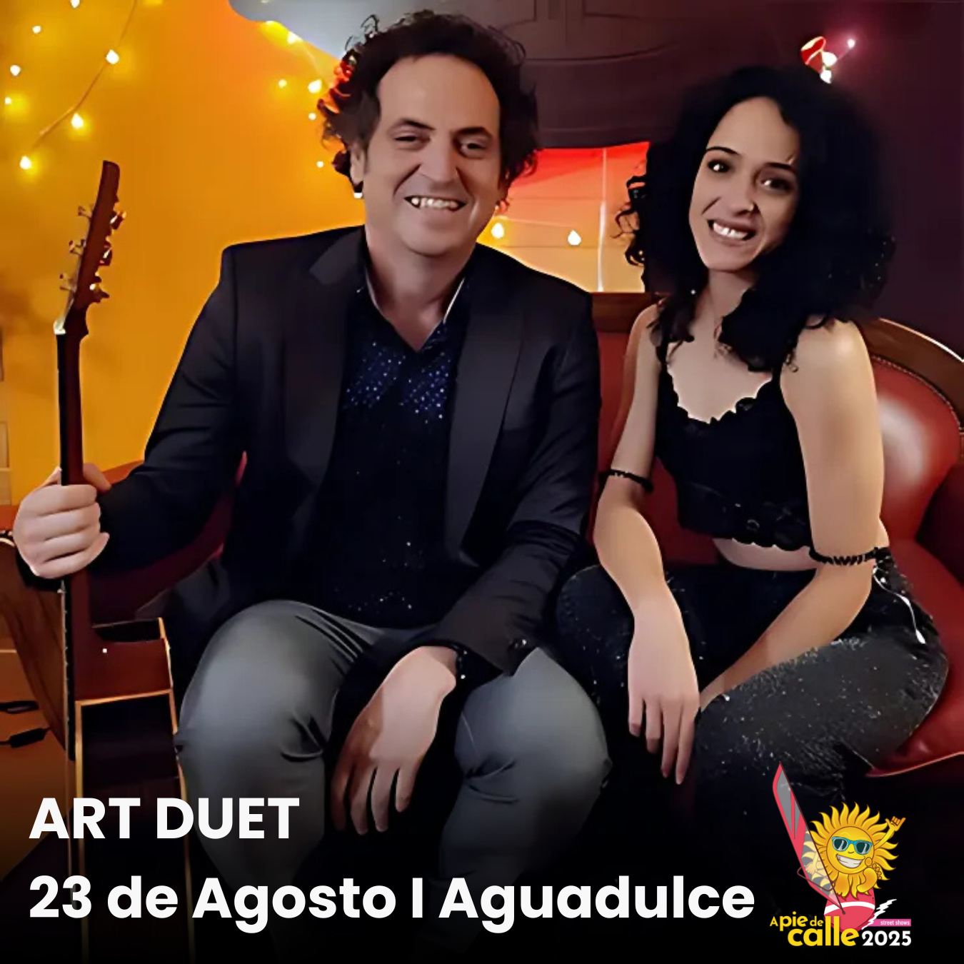 Art Duet en concierto en Aguadulce de Roquetas de Mar el 23 de Agosto.